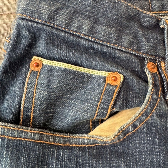 Taylor Stitch Selvedge Jeans White Oak Cone Organic Denim Button Fly Men Slim 32 - Picture 2 of 5